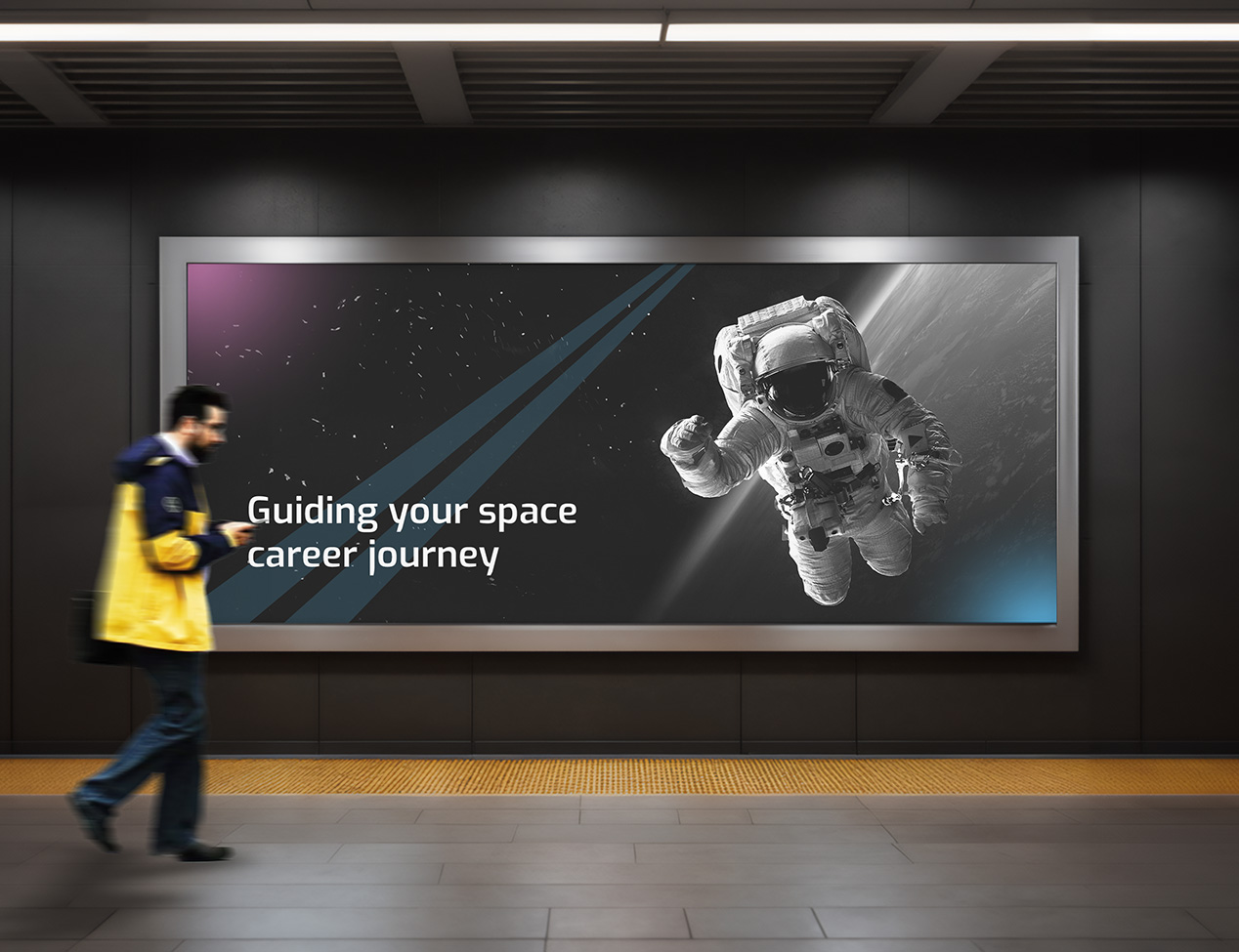 Billboard prezentujúci inovatívny branding a grafický dizajn skupiny Kaltan.